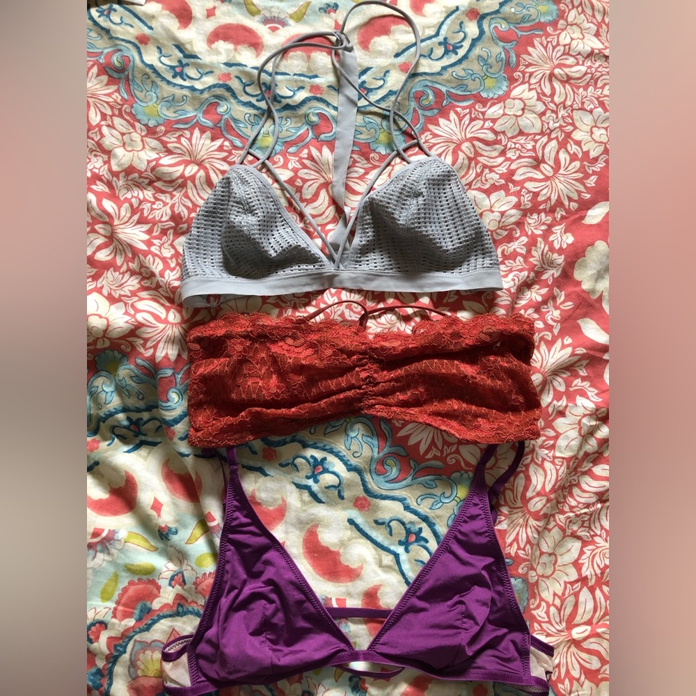 SOLD‼️ Free People Bralettes Bundle